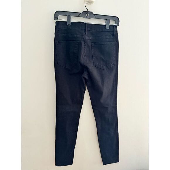 FRAME DENIM "LE HIGH SKINNY" Stretch Jeans In "FILM NOIR" Size 27 - Picture 6 of 11